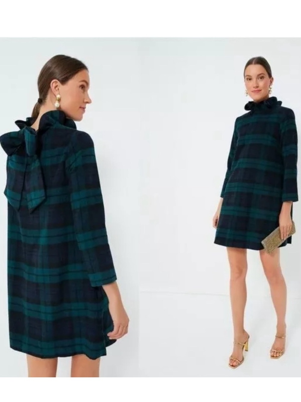 NWT Tuckernuck Blackwatch Plaid Daphne Dress